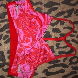 Criss cross bra